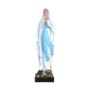 Statua Madonna Di Lourdes Cm In Resina Con Aureola