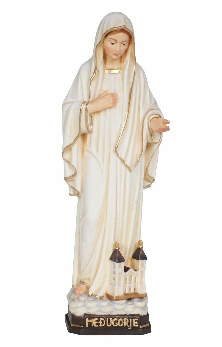 Statua Madonna di Medjugorje Terracotta Impruneta