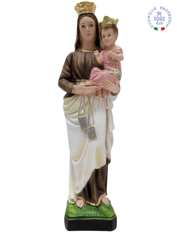 Statua Madonna del Carmine cm 30