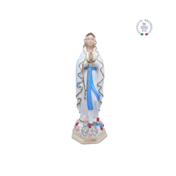 Statua Madonna di Lourdes in resina cm 10, cm 20, cm 30